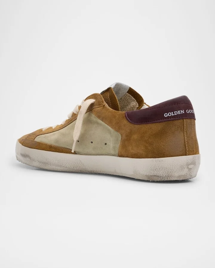 Men's Super-Star Suede Low-Top Sneakers - Image 4