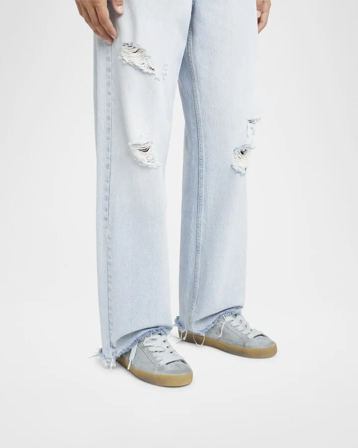 Men's Super-Star Suede Low-Top Sneakers - Image 4