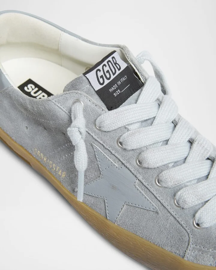 Men's Super-Star Suede Low-Top Sneakers - Image 7