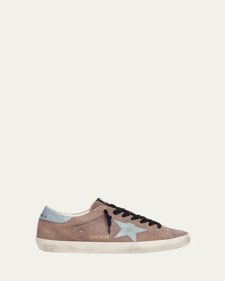 Men's Super Star Suede Low-Top Sneakers