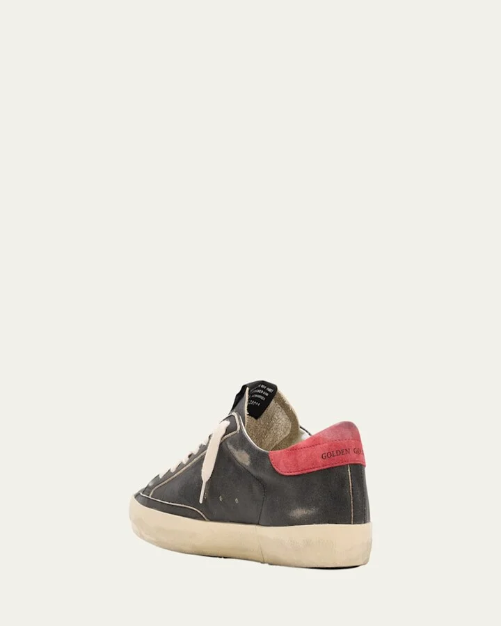 Men's Superstar Leather Low-Top Sneakers - Image 5