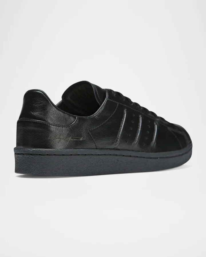 Men's Superstar Leather Low-Top Sneakers - Image 6