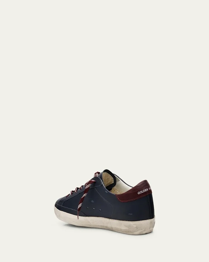 Men's Superstar Leather Low-Top Sneakers - Image 2