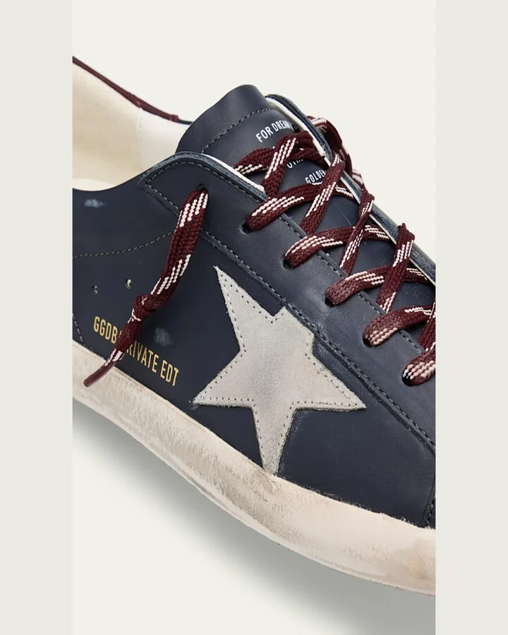 Men's Superstar Leather Low-Top Sneakers - Image 3