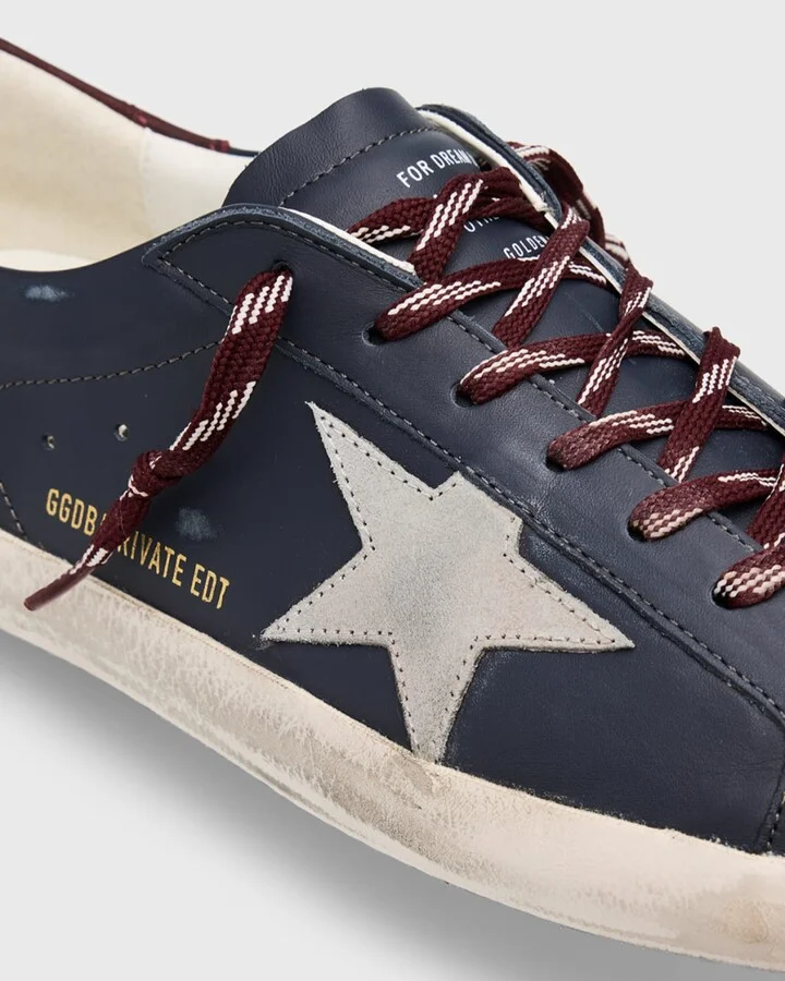 Men's Superstar Leather Low-Top Sneakers - Image 4