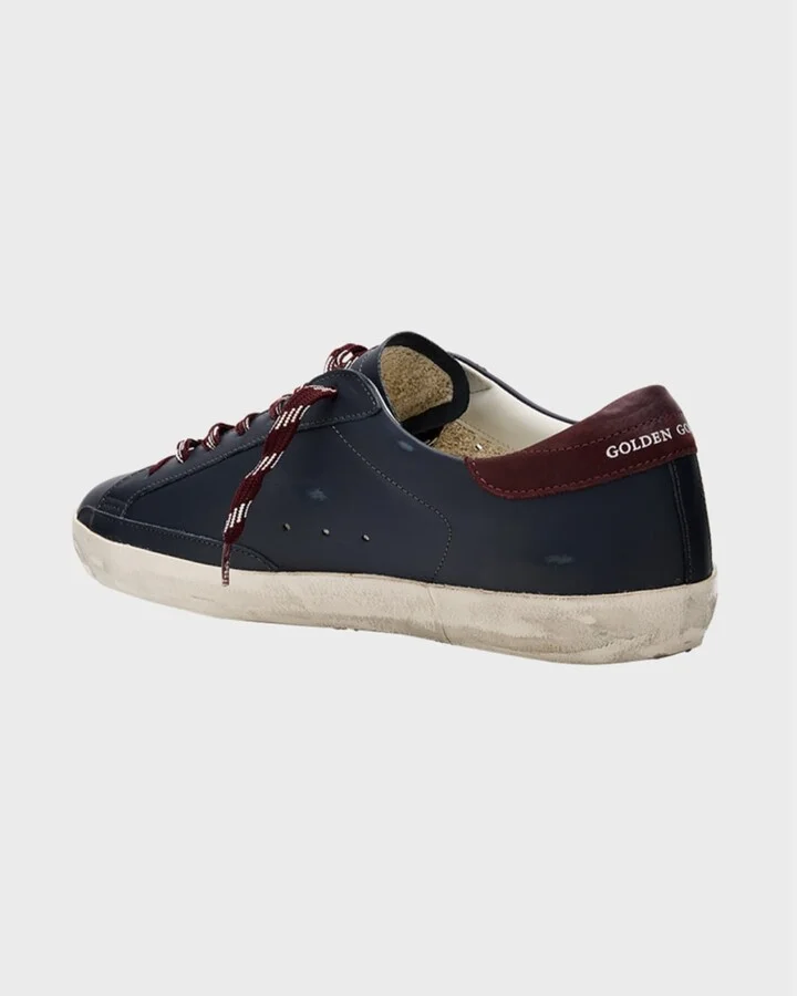 Men's Superstar Leather Low-Top Sneakers - Image 5