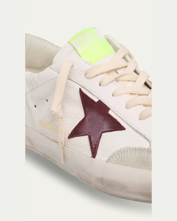 Men's Superstar Napa and Nubuck Low-Top Sneakers - Image 3