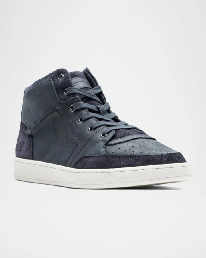 Men's Sussex High Street Leather High-Top Sneakers - Image 10