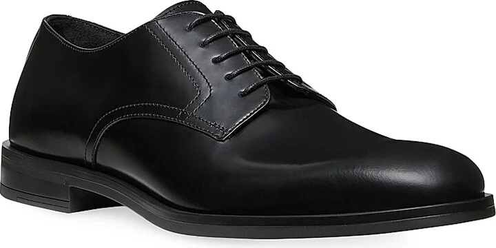 Men's SW Club Classic Leather Derbys - Black - Size 10 - Image 2
