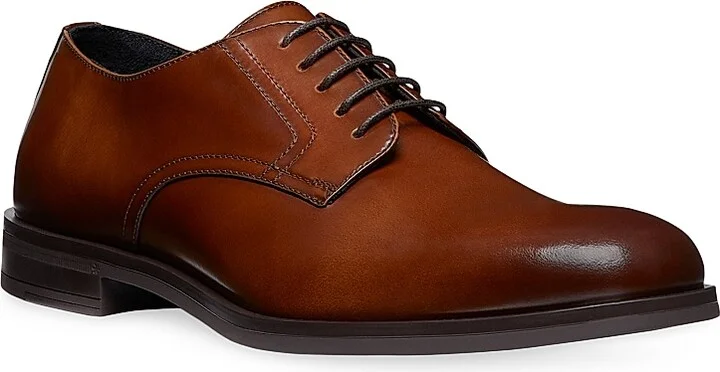 Men's SW Club Classic Leather Derbys - Black - Size 10 - Image 5