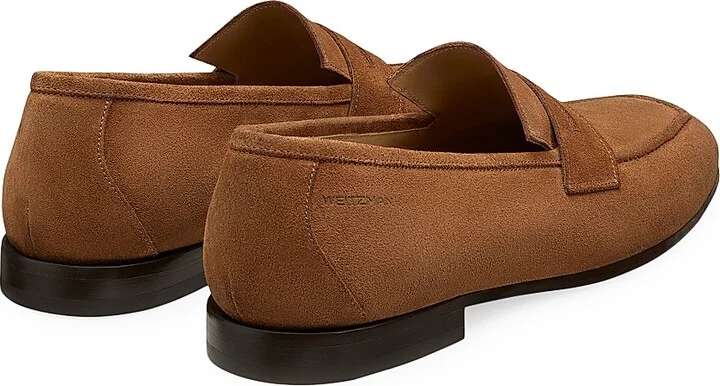 Men's SW Club Suede Penny Loafers - Blue - Size 10 - Image 6