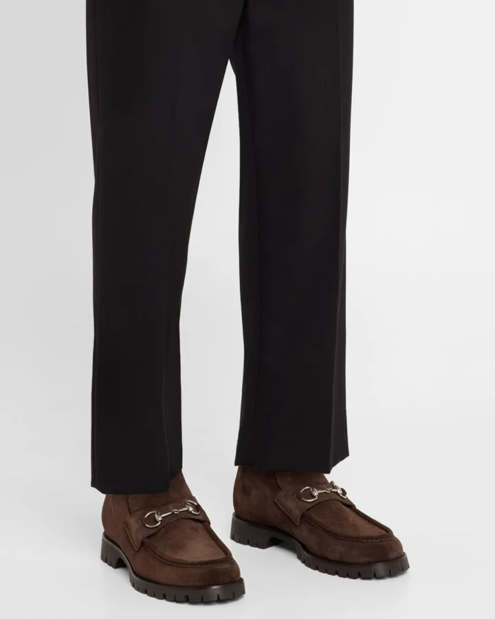 Men's Sylke Suede Bit Lug-Sole Chukka Boots - Image 2