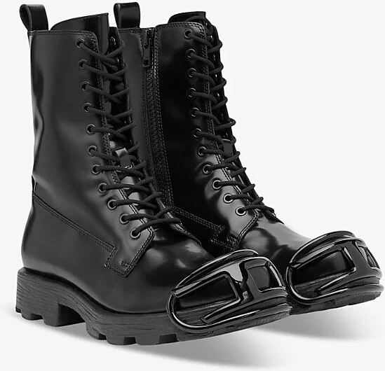 Mens T8013 D-Hammer BT D Toe-Guard Leather Boots Eur 42 / 8 Uk Men - Image 2