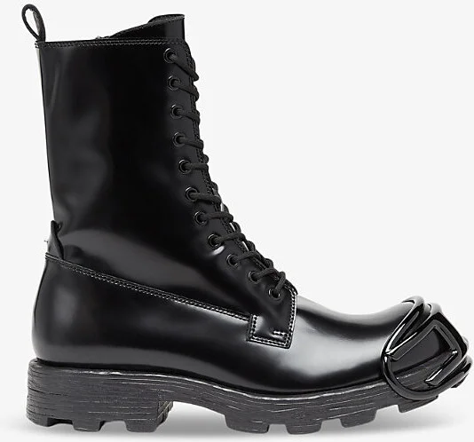 Mens T8013 D-Hammer BT D Toe-Guard Leather Boots Eur 42 / 8 Uk Men