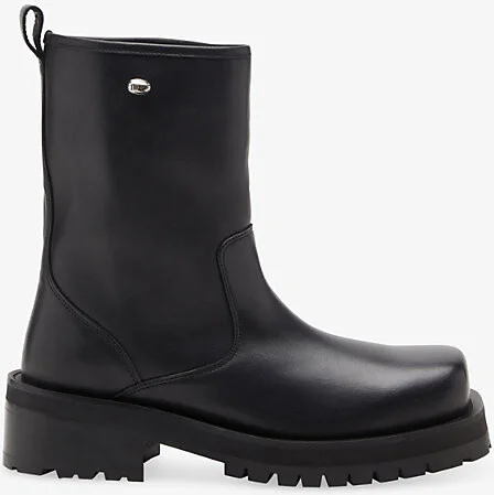 Mens T8013 D-Texan Leather Boots Eur 44 / 10 Uk Men