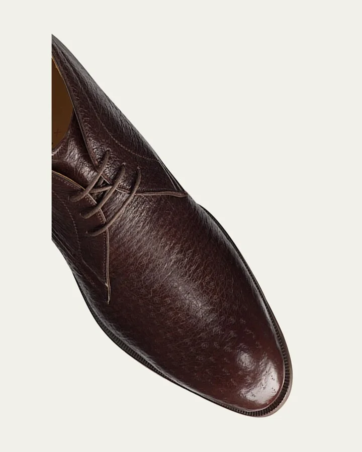 Men's Tacna Peccary Leather Chukka Boots - Image 2