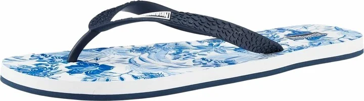 Men's Tahiti Flowers Flip Flops