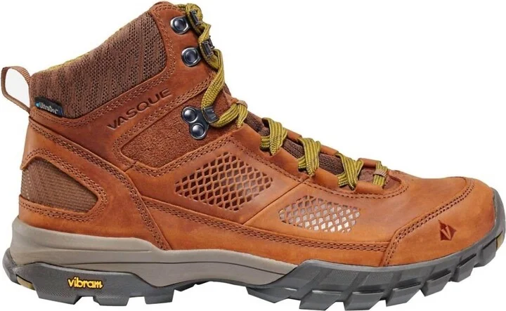 Men's Talus Ultradry Waterproof Hiking Boots In Dark Earth/avocado