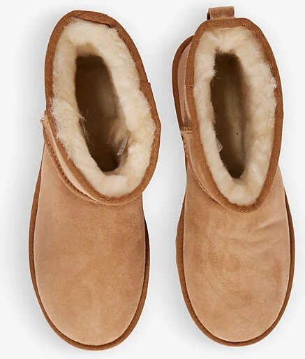Mens Tan Classic Ll Mini Sheepskin Boots Eur 43 / 9 Uk Men - Image 2