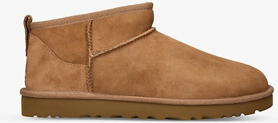 Mens Tan Classic Ultra Mini Sheepskin Boots Eur 44 / 10 Uk Men