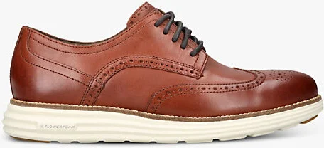 Mens Tan Øriginalgrand Wingtip Leather Shoes Eur 40 / 6 Uk Men