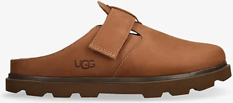 Mens Tan Solano Leather Clogs Eur 43 / 9 Uk Men