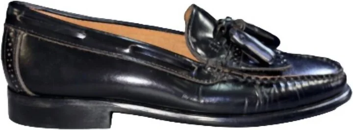 Men's Tassel Loafer In Black
