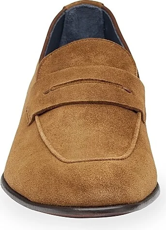 Men's Taylor Suede Penny Loafers - Snuff - Size 8 - Image 3