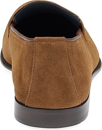 Men's Taylor Suede Penny Loafers - Snuff - Size 8 - Image 4