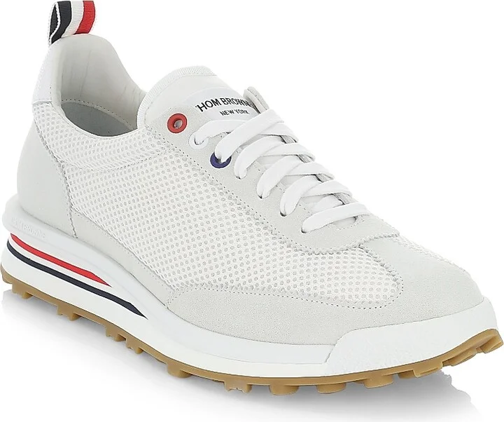 Men's Tech Runner Sneakers - White - Size 6 - Image 2