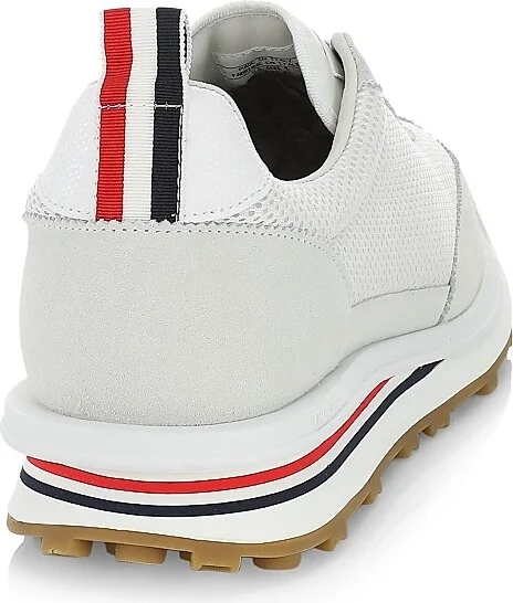 Men's Tech Runner Sneakers - White - Size 6 - Image 3