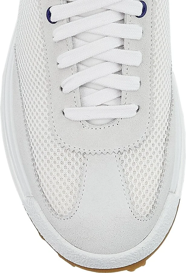 Men's Tech Runner Sneakers - White - Size 6 - Image 4