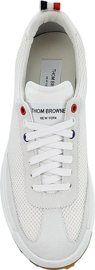 Men's Tech Runner Sneakers - White - Size 6 - Image 5