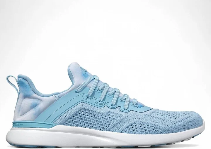 Men's Techloom Tracer Shoes In Ice Blue / White / Tie Dye