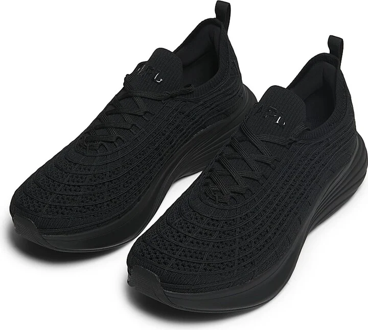 Men's TechLoom Zipline Lace-Up Sneakers - Black - Size 9 - Image 4