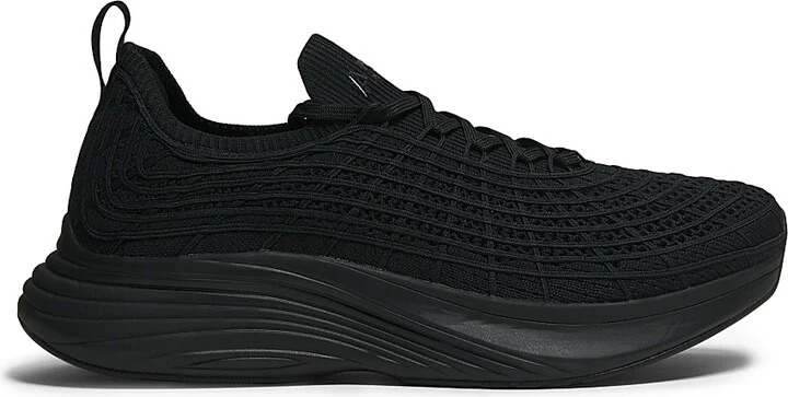 Men's TechLoom Zipline Lace-Up Sneakers - Black - Size 9