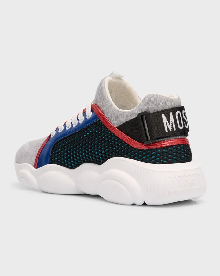 Men's Teddy Fashion Sneakers with Strap - Image 2