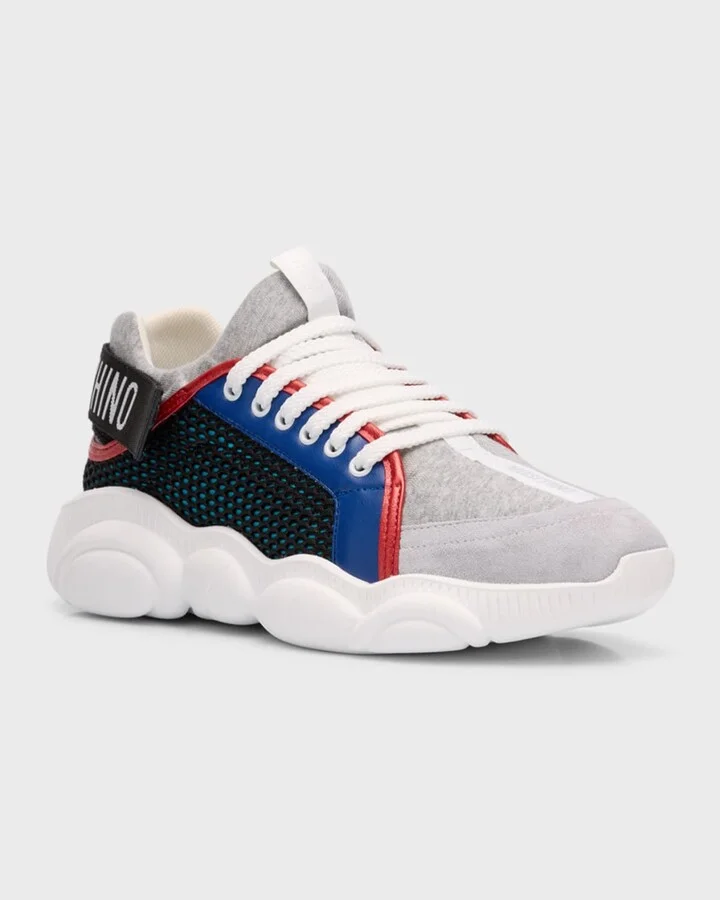 Men's Teddy Fashion Sneakers with Strap - Image 4