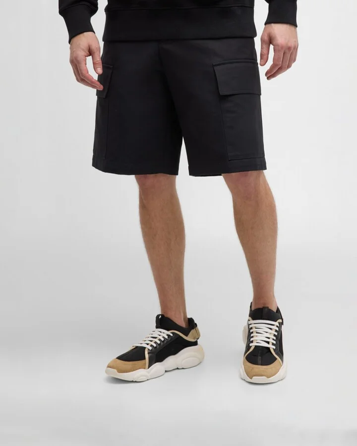 Men's Teddy-Sole Mixed-Media Fashion Sneakers - Image 7