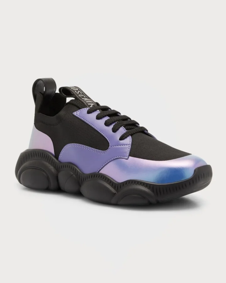 Men's Teddy Sole Stretch-Knit Sneakers - Image 2