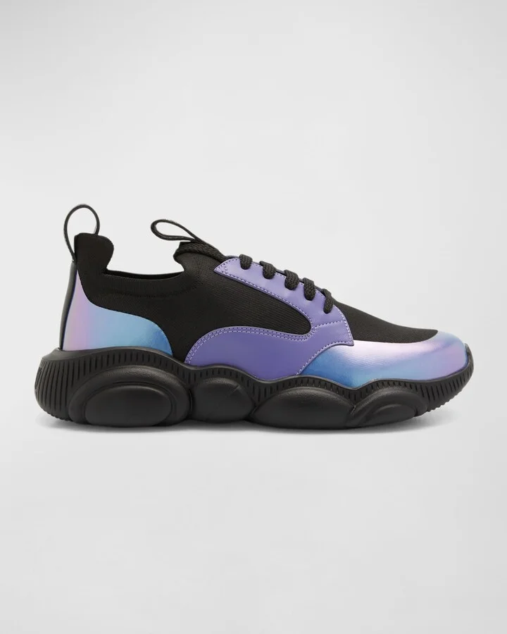 Men's Teddy Sole Stretch-Knit Sneakers