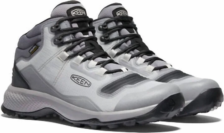 Men'S Tempo Flex Mid Wp Hiking Boots In Drizzle/black