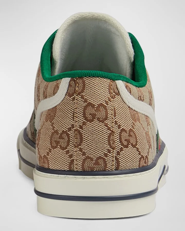 Men's Tennis 1977 GG Canvas Sneakers - Image 7