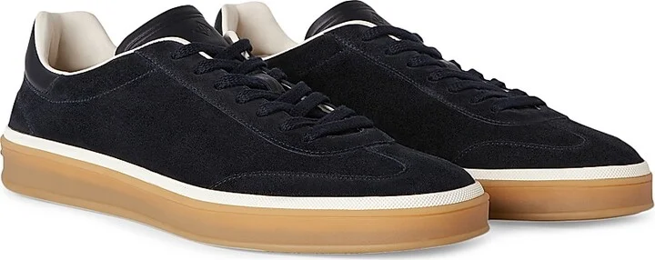 Men's Tennis Walk Suede Sneakers - Blue Navy - Size 7 - Image 2