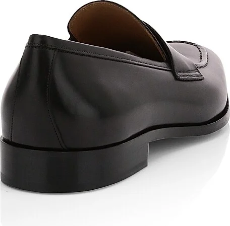 Men's Tesoro Leather Penny Loafers - Cloud Brandy - Size 7 - Image 3