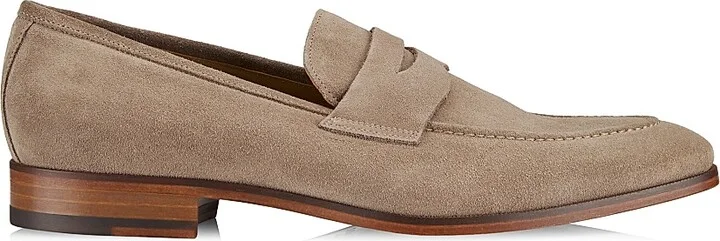 Men's Tesoro Suede Loafers - Softy Ardesia - Size 8