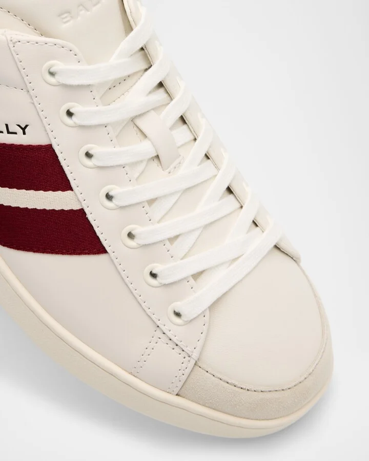 Men's Thiago Leather Low-Top Sneakers - Image 8