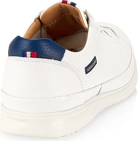 Men's Thomas Leather Lace-Up Sneakers - White Oregon - Size 8 - Image 3