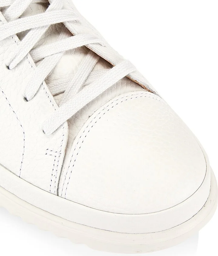 Men's Thomas Leather Lace-Up Sneakers - White Oregon - Size 8 - Image 6