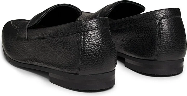 Men's Thorne Leather Penny Loafers - Black - Size 7.5 - Image 3
